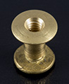 Brass Plated Steel Chicago Screws